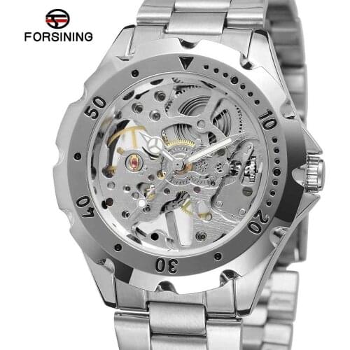 FORSINING Men Women Watches Top Brand Luxury Skeleton Male Lady Clocks Hand Wind Mechanical Dress Lover Female Watch Gift 0071