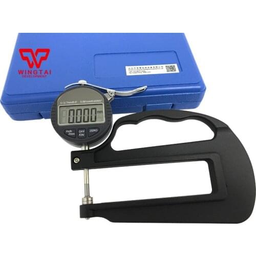 0.001mm Digital Thickness Gauge For Plastic Film,Paper,Leather