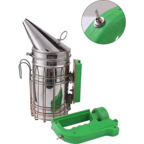 Electric Bee Smoke Transmitter Kit Stainless Steel Electric Beekeeping Tool Bee Smoker Beekeeping X7YD