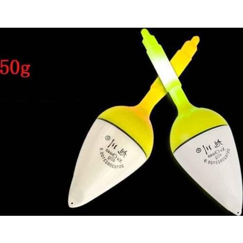 Electric Glowing Fishing Tackle Outdoor LED Fishing Float Ocean Boat Fishing Bobber With Battery Fish Buoys Fishing Accessories