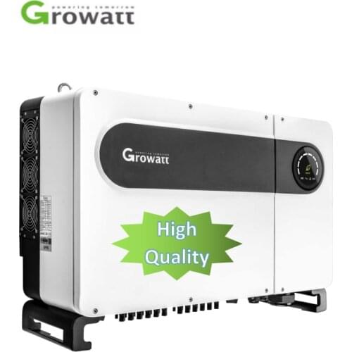 Growatt Inverter 50kw 60kw 70kw 80kw 1MW EuropeSolar Inverter Three Phase 380V Grid Tie Inverter