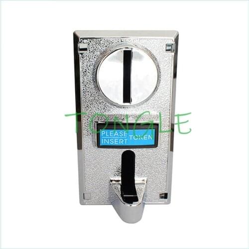 Coin selector Multi Coin Acceptor CPU Programmable 6 Type Electronic Mechanism Arcade Mech for Vending Washing Machine