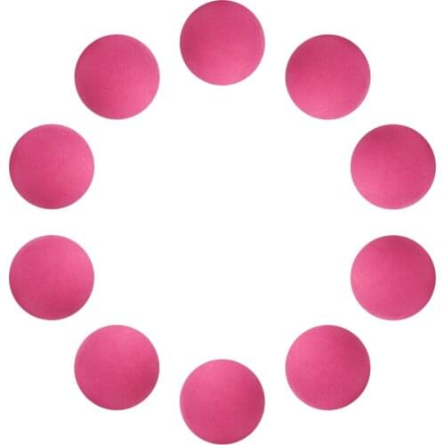 10Pcs/Lot EVA Foam Golf Balls Soft Sponge Balls for Outdoor Golf Swing Practice Balls for Golf/Tennis Training Solid 9 Colors