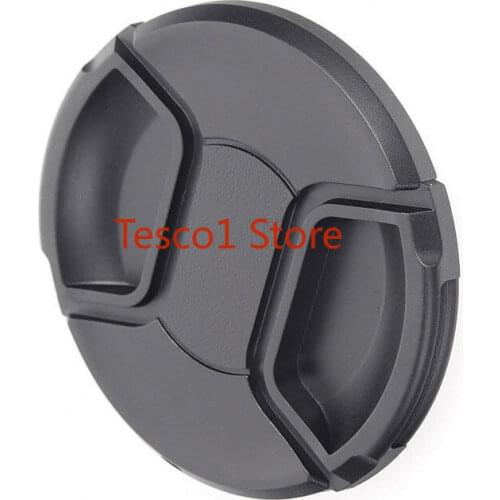 New Snap-on Front Lens Cover Non Logo Cap For Canon For Nikon 37 39 40.5 43 46 49 52 55 58 62 67 72 77 82mm Replacement Parts