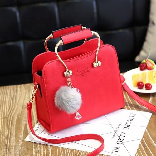 2020 New Leisure Fashion One Shoulder Diagonal Straddle Portable Small Square Bag Solid Color Versatile Personality