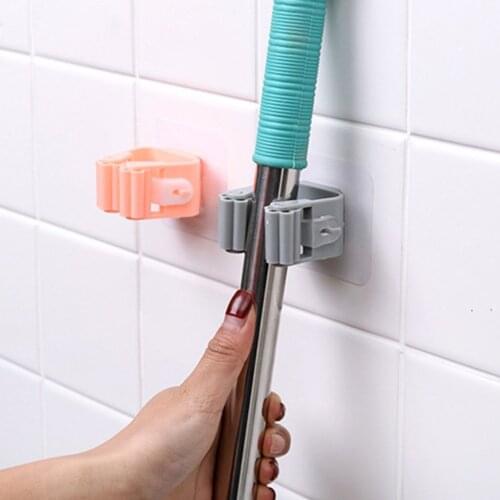 10pcs New Fashion Non-marking Magical Mop Sucker Hook Powerful Broom Umbrella Holder Rotatable Shelf Home Bathroom Kitchen Tools