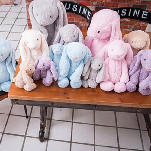 Plush Toy Stuffed Toy Doll Baby Sleeping Companion Cute Plush Long Ear Doll Childrens Gift