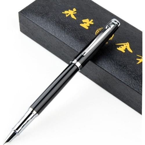 Student Metal Fountain Pen School & Office Supplies Stationery Elegant Pens For Writing School High Quality Ink Fountain Pen