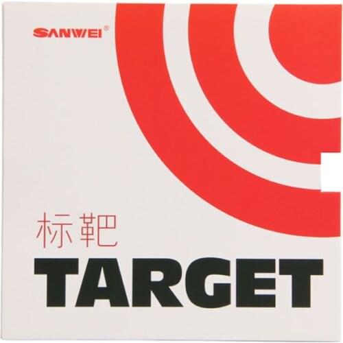 Sanwei TARGET Pips-in Table Tennis PingPong Rubber with Sponge