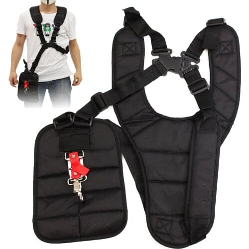 Strimmer Double Breasted Shoulder Harness Strap Brush Cutter Mower Trimmer Padded Belt Garden Tool Accessories