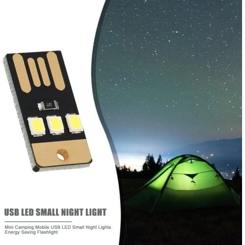 Camping Night Hiking Tent Lamp Light Outdoor Portable Mini LED Keychain Lights Energy Saving Flashlight Mobile Power Resource