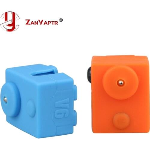 5pcs 3D Printer V6 Protective Silicone Sock Cover Case for Heater Block of Bowden& direct Extruder RepRap 3D printer