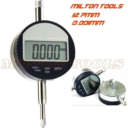 0-25.4mm 0.01mm electronic digital indicator 0-12.7mm 0.001mm 0.00005 "Electronic Micrometer Metric Inch Dial Indicator Gauge