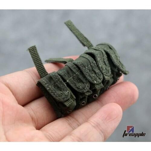 1/6 soldiers PLAYHOUSE PH green five of the clip pocket 5 even the package folder Lute spot Action Figures