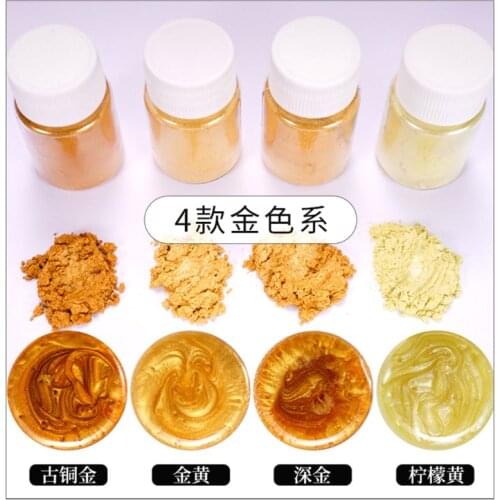 20 Pearlescent powder Epoxy Resin Dye Pearl Pigment Natural Mica Mineral Powder E56C