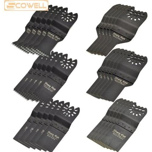 35% OFF 30pcs Mixed Oscillating Multi Tool Saw Blade for Multimaster power tool plunge saw blades for wood,Plastic,Drywall,Metal