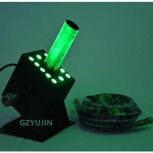 8pcs/lot LED Co2 Jet Machine DMX RGB Co2 Cannon co2 blaster Jet Cryo with hose