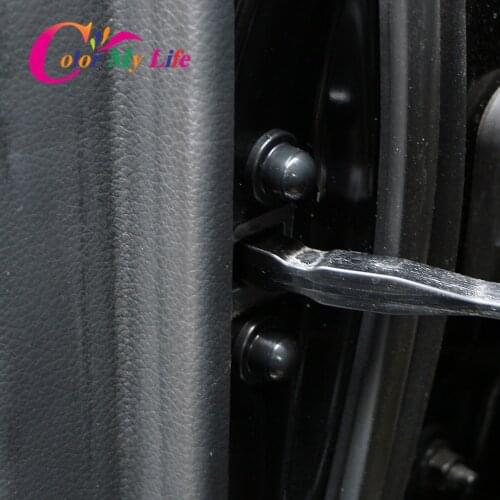 Car Door Lock Screw Protector Cover for Ford Fiesta Ecosport Focus 2 3 4 Mondeo Kuga Fusion Ranger Doors Stopper Bolt Cover