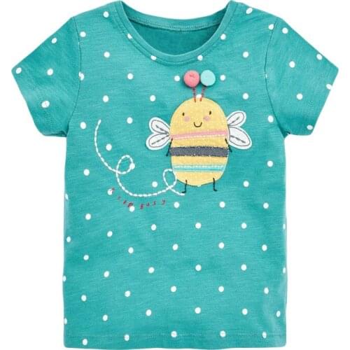 Bambino 2021New Tees of Children 2-7 Years Pure Cotton T shirt for Kids Boys Girls Tops Clothing Baby Clothes Child Costume