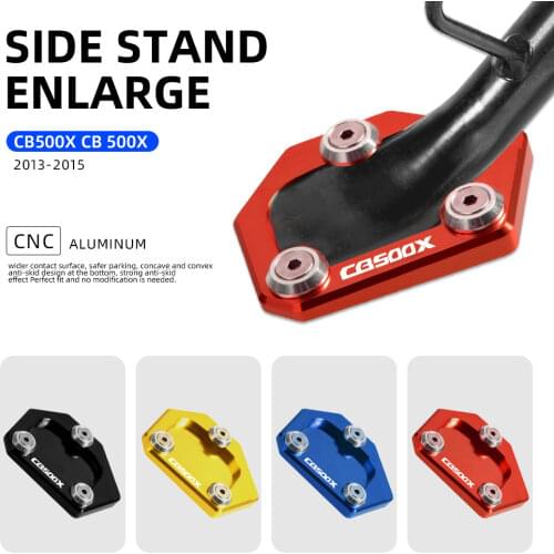 CNC Side Stand Enlarge Extension Kickstand CBR500R CB500F CB500X Accessories for Honda NC700X NC700S NC700D Integra NC700 X S D