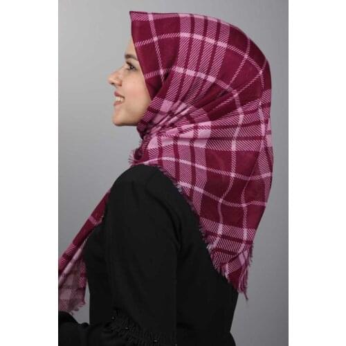 ERBİL PATTERNED LINEN FLAMLI SCARF-DESEN-03-RENK-05