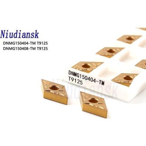DNMG150404-TM T9125 DNMG150408-TM T9125 External Turning Tool High Quality Carbide Insert For Stainless Steel For CNC Lathe Tool