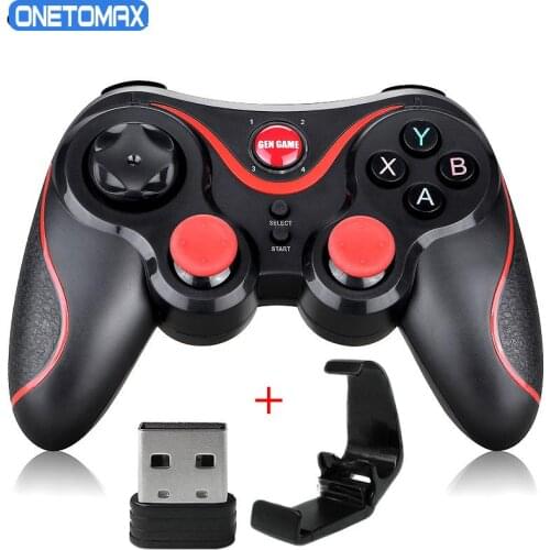 Bluetooth Gamepad for Android Wireless Joystick Game Controller Bluetooth Joystick For Mobile Phone Tablet TV Box Holder For PC