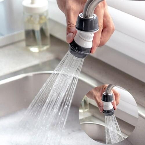 Kitchen Faucet Head 360-Degree Rotary Faucet Water-Saving Device, Anti-Splash Faucet, 2 Spraying Modes, Faucet Nozzle Filter