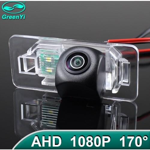 GreenYi 170 Degree 1920*1080P HD AHD Vehicle Rear View Reverse Camera For BMW 3 Series 5 Series X5 X6 X1 1 Series 2008-2012 Car