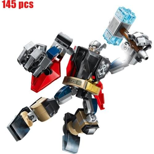 New 145 pcs of building block toy superhero series classic movie model building block girl boy toy gift