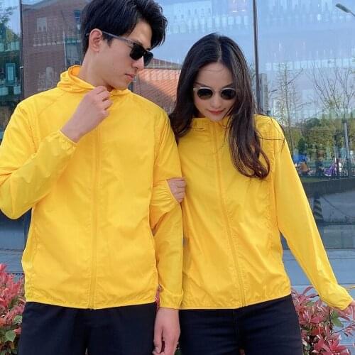 Outdoor Sun Protection Clothing in Summer Clothes Thin Skin Coat Sun Protection Clothing Sunscreen Movement for Men and Women