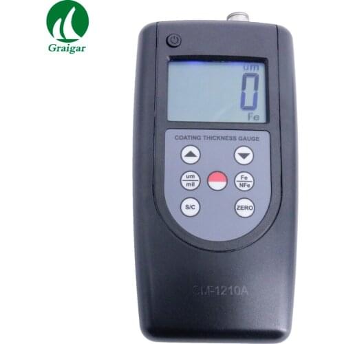 CM-1210A Coating Thickness Gauge F Magnetic Induction&NF Type Eddy Current Range 0-2000um/0-80mil
