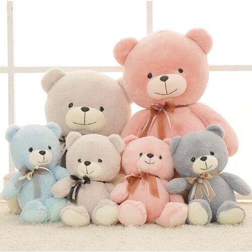 30-50cm Cute Cartoon Navy Teddy Bear Plush Toys Stuffed Soft Lovely Animals Pillow Dolls For Kids Girls Birthday Gifts