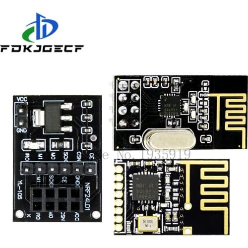 NRF24L01+ wireless data transmission module 2.4G / the NRF24L01 upgrade version 2Mbit/s NRF24L01 Socket Adapter plate Board