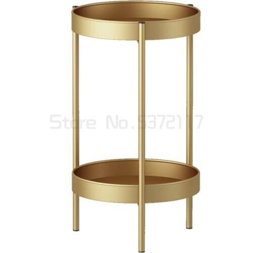 Nordic living room floor type light luxury flower rack storage rack balcony green rose pot rack indoor flower rack