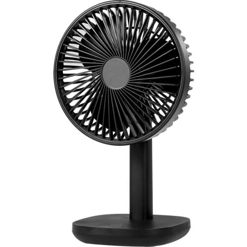 Desktop Fan F6 Fan Stand Desktop Shaking Charging Fan Keystroke Speed Regulation Fan with Adjustable Angle LED Indicator