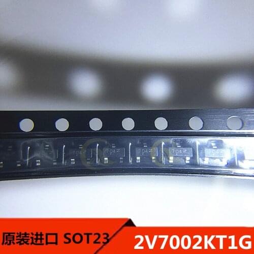 20PCS 2V7002KT1G SOT-23 prints 704 60 v320 ma N channel field effect tube original products