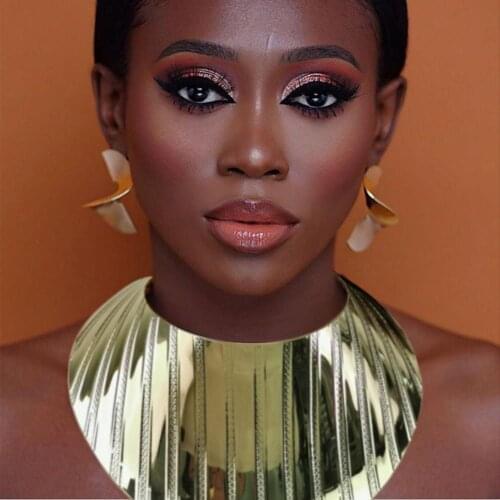 Alloy Big Torques Choker Necklaces For Womens necklaces jewelry Fashion Party Accessories 2020 Statement Metal Necklace UKMOC