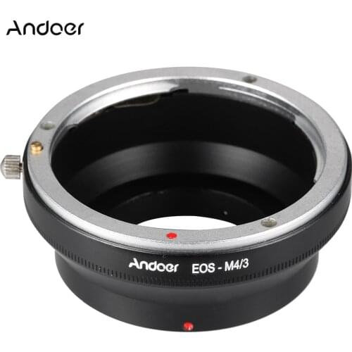 Andoer EOS-M4/3 Adapter Ring Lens Mount for Canon EOS Lens to Fit for Olympus Micro M4/3 Mount Camera Body