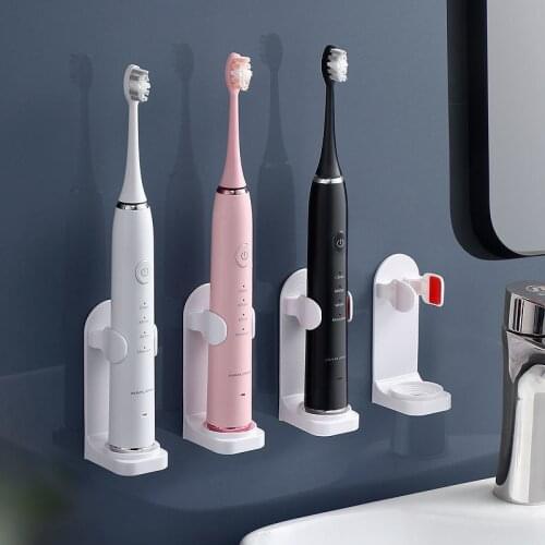 Adjustable Toothbrush Holder Electric Toothbrush Base Silicone Non-slip Wall Mount Brush Body Rack Adapt 99