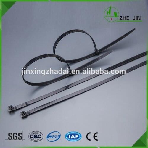 ZHEJIN 100pcs 3*150mm Self-Locking Nylon Cable Ties Zip Tie Loop Ties(width:1.9mm)