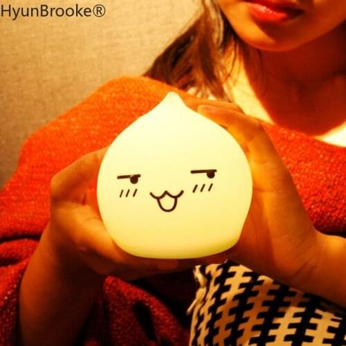 Water droplet silicone lovable bedside pat lamphome home decoration lol surprise A small Zen