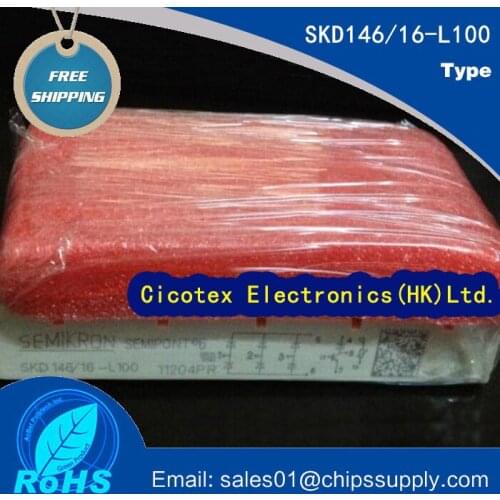SKD146/16-L100 MODULE SKD 146/16-L100 3-Phase Bridge Rectifier + IGBT braking chopper SKD14616-L100