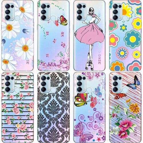 For OPPO RENO 5A Case Ultra Thin Clear Soft TPU Case Cover For OPPO Reno 5A Case Transparent Couqe Funda