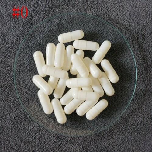 0# 3000pcs 0 Size High Quality Hard Gelatin Empty Capsules, Cosmetic Hollow Gelatin Capsules ,Joined or Separated Capsules