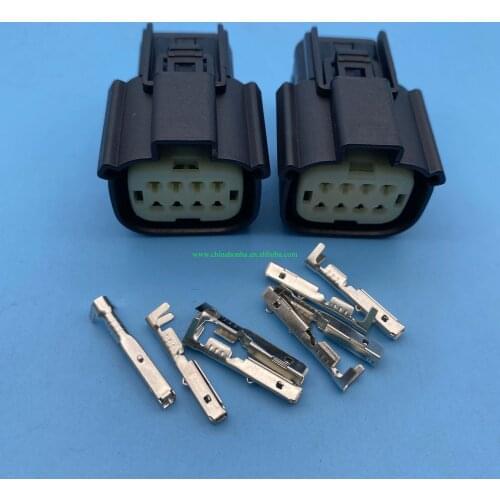 8-pin car connector male female 3.5mm headlight harness plug 33472 0801 33472-0801 33482-0801 334820801