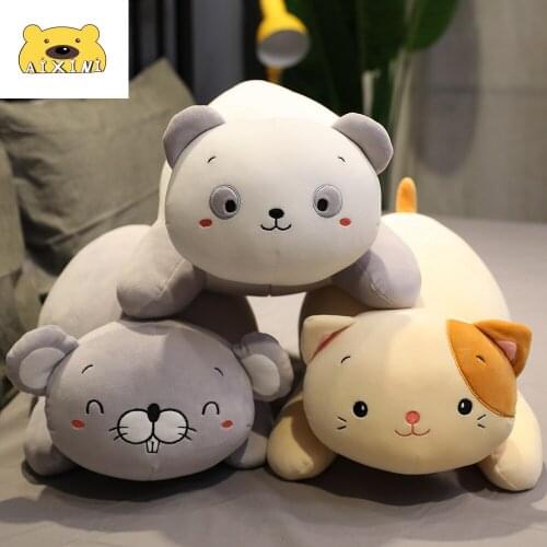 AIXINI Cute giant stuffed panda Plush Stuffed Animal with Blanket 3 In 1 Soft Hugging Toy Gifts Bedding Sleeping Kawaii Pillow