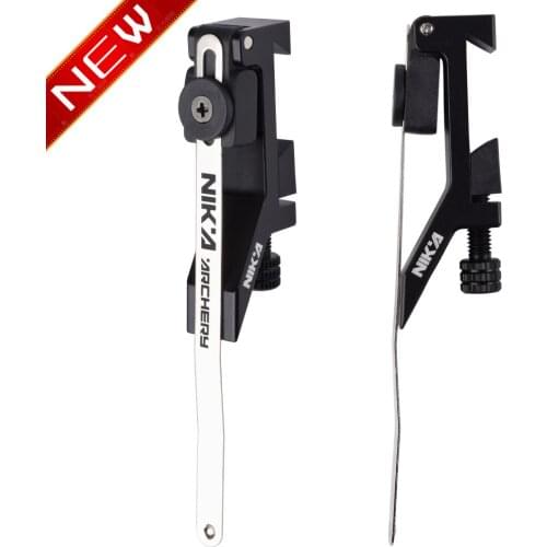 ELONG 1X Black Clicker Aluminum Alloy for Recurve Bow Shooting Game Archery Bow Practice Accessories Hunting Tool Free Shipping