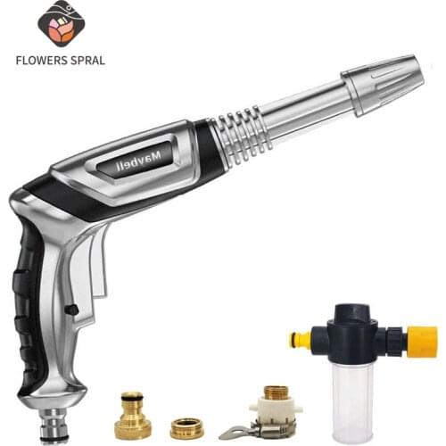 Hot Sale Garden Water Gun High Pressure Hose Nozzle Watering Foam Multifunctional Water Gun Car Wash Tool Direct Delivery