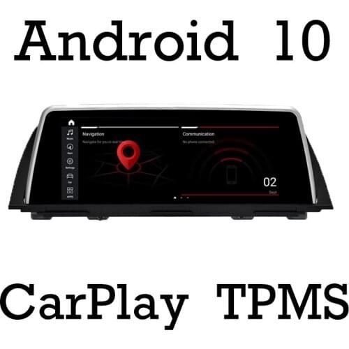 Liislee Car Multimedia Player NAVI For BMW 5 Series F10 F18 For CIC NBT Radio CarPlay TPMS 360 bird view GPS Navigation